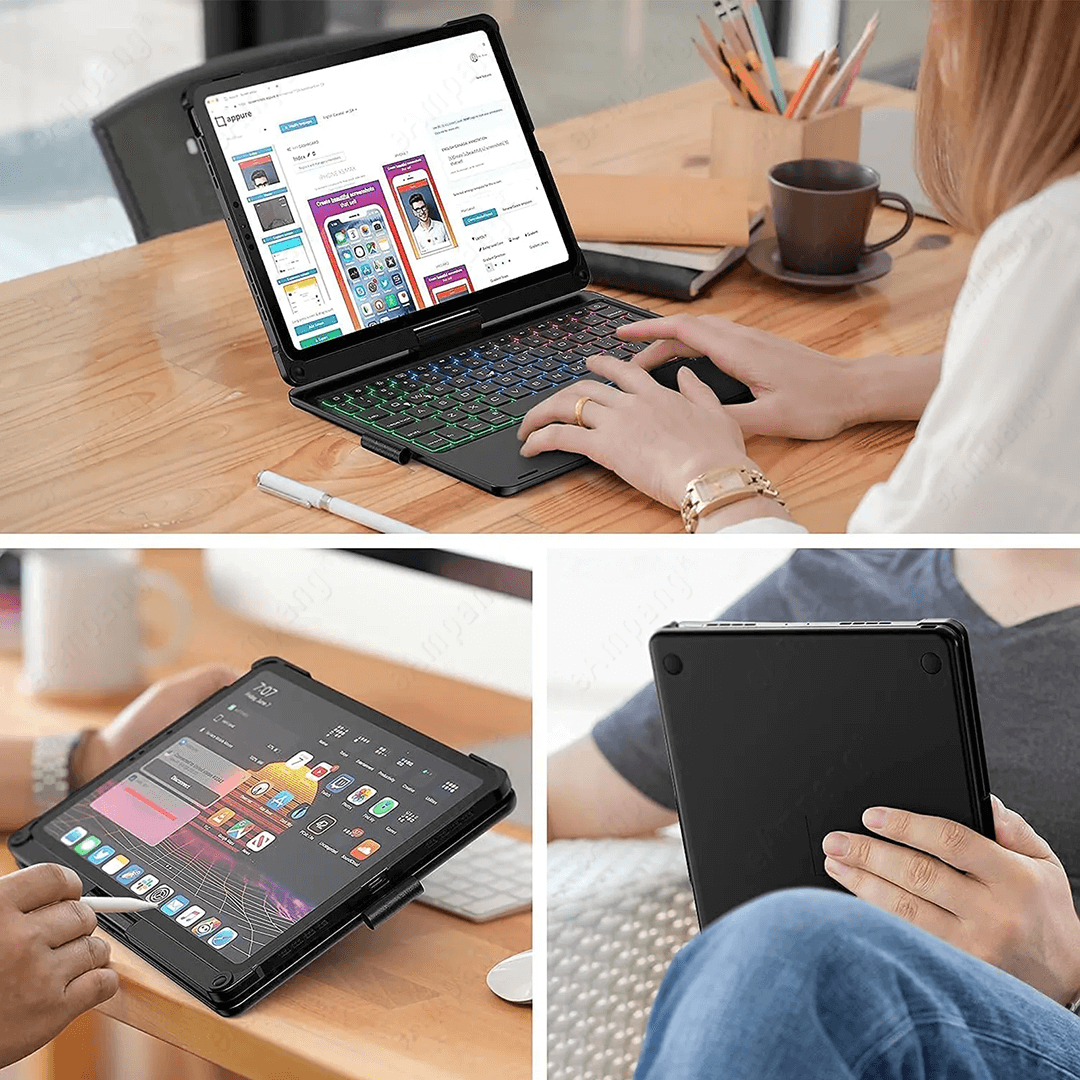 LENEYA ROTATAB - Innovatives Tastaturgehäuse für Dein iPad
